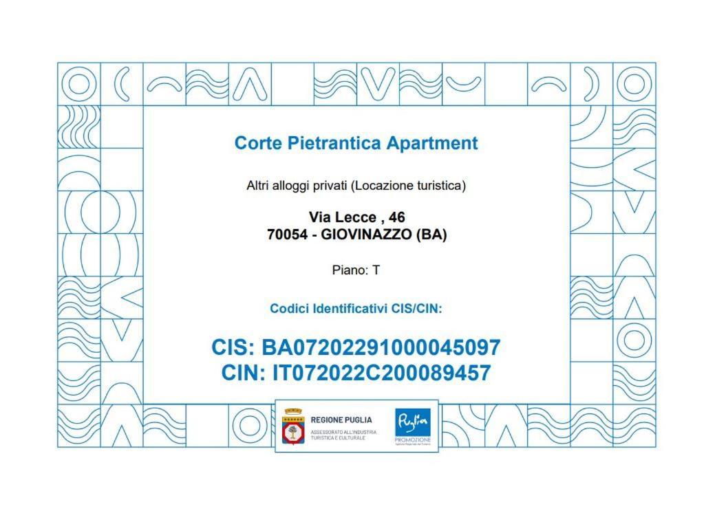 Corte Pietrantica - Charming Rooms & Suites Giovinazzo Δωμάτιο φωτογραφία